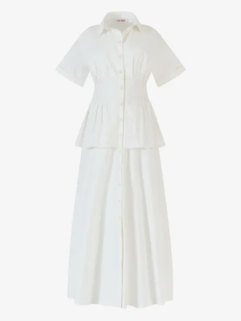 Rosie Assoulin cotton midi dress