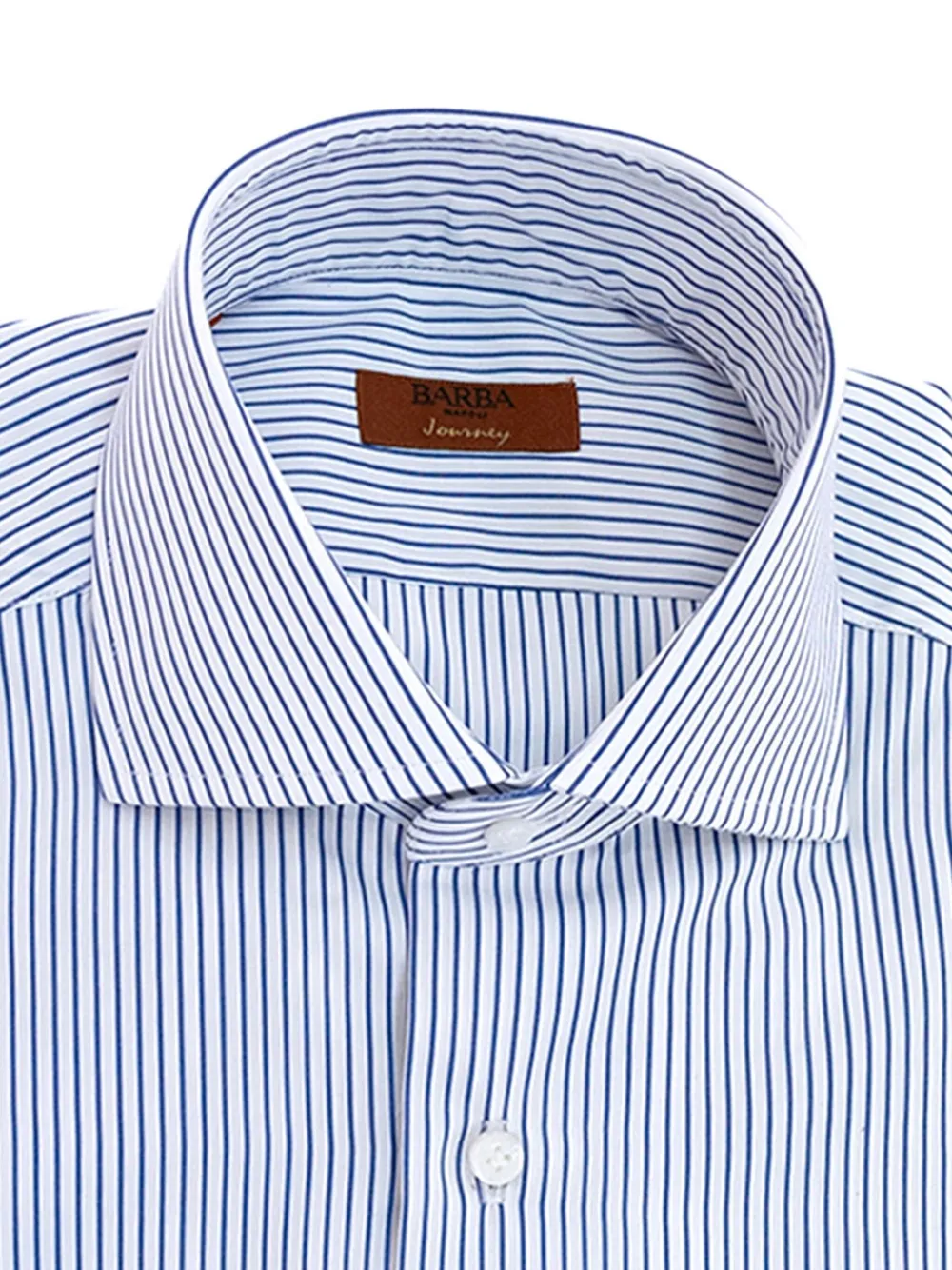 Barba Gestreept overhemd - Blauw