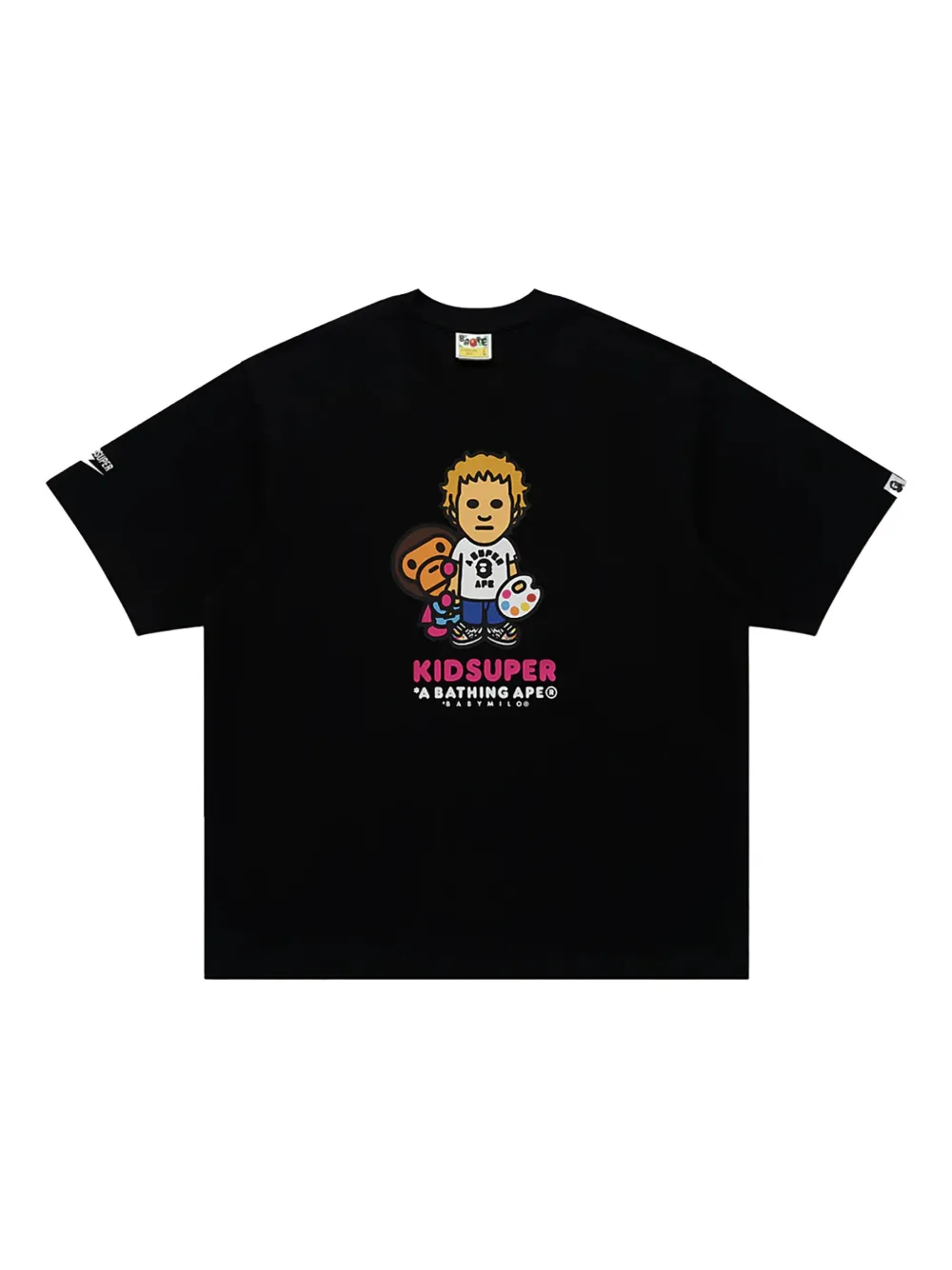 A BATHING APE® playera Milo | negro | Image 1