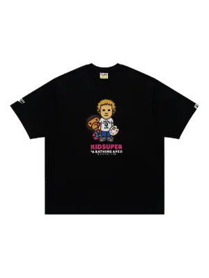 A BATHING APE® カモフラージュ Tシャツ | ブルー | FARFETCH JP