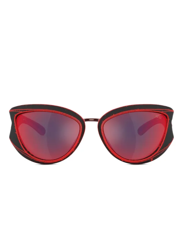 【送料&関税込】Dsquared2 Butterfly Frame Sunglasses Dsquared2 Sunglasses Dq 0038 01A 59-16 125 Oversize Black