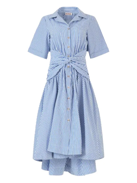 Rosie Assoulin striped midi dress