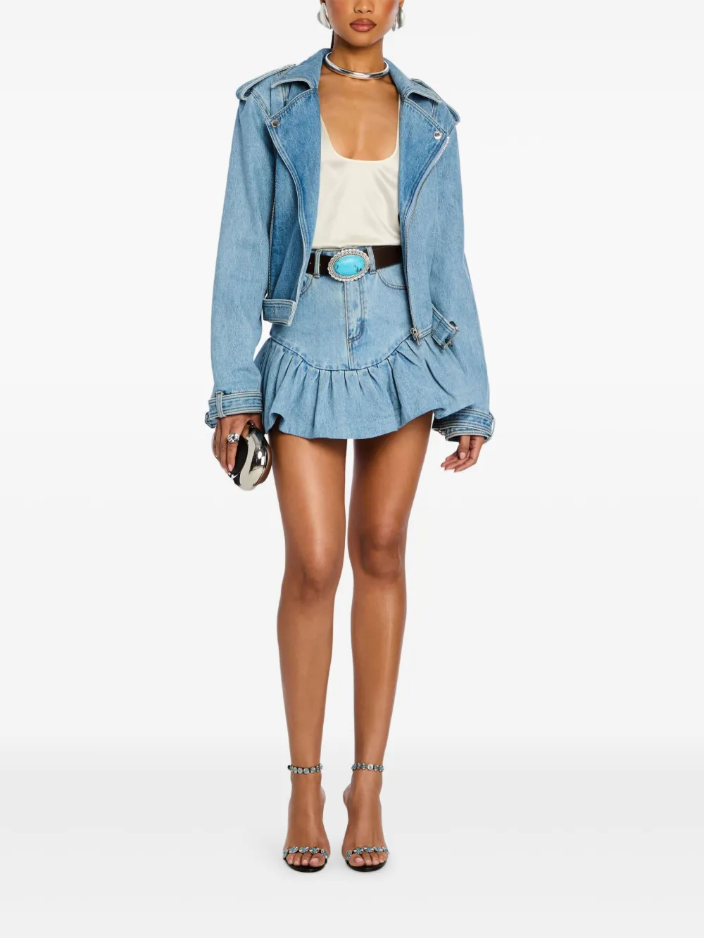 Retrofete cotton denim jacket | Denim Jackets | Image 2