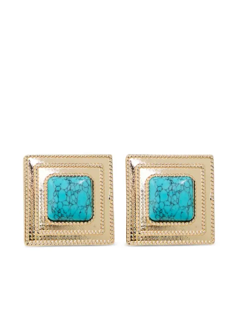 Retrofete square-shape earrings 