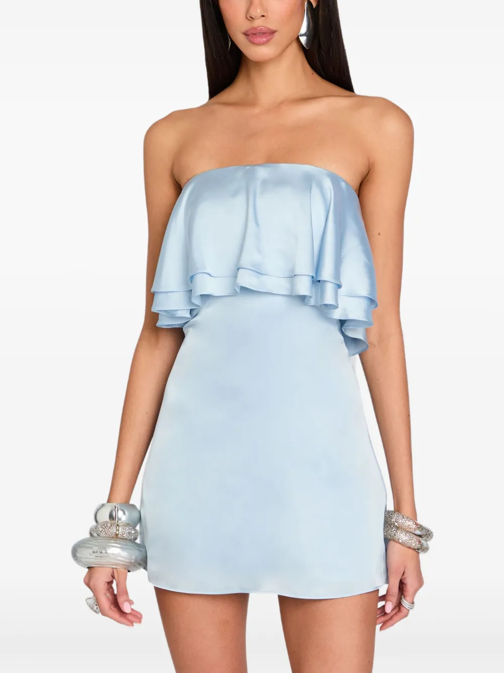 Retrofete Juniper jurk Blauw
