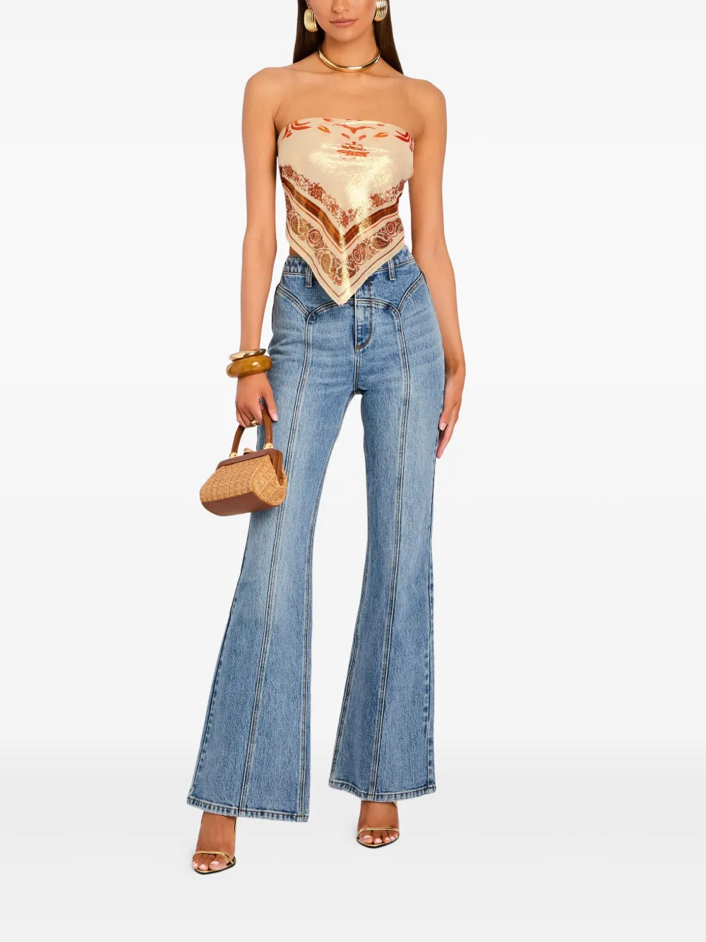 Retrofete Maelle jeans - Blauw