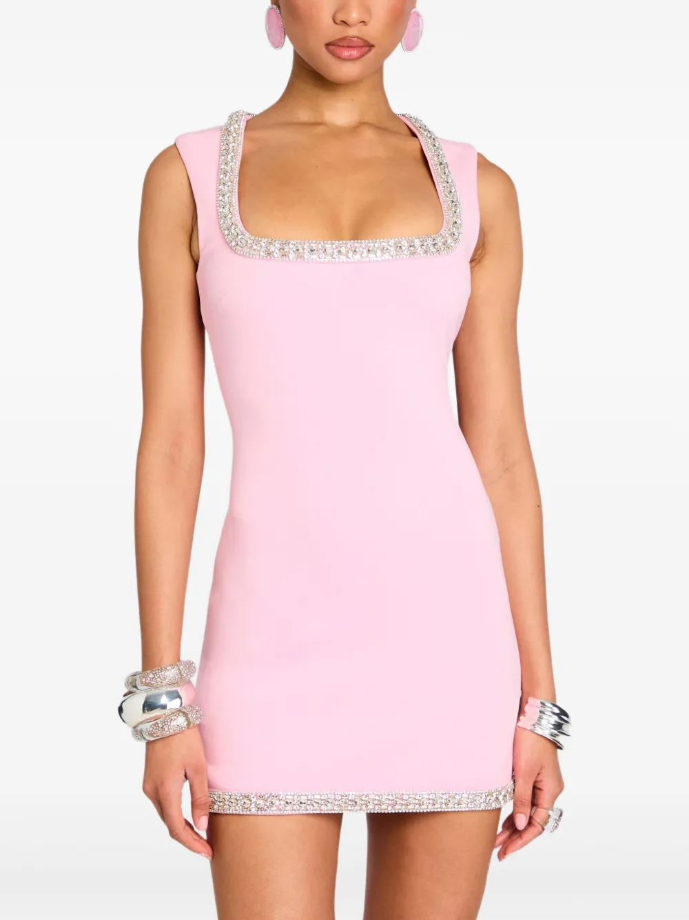 Retrofete Bexley jurk Roze