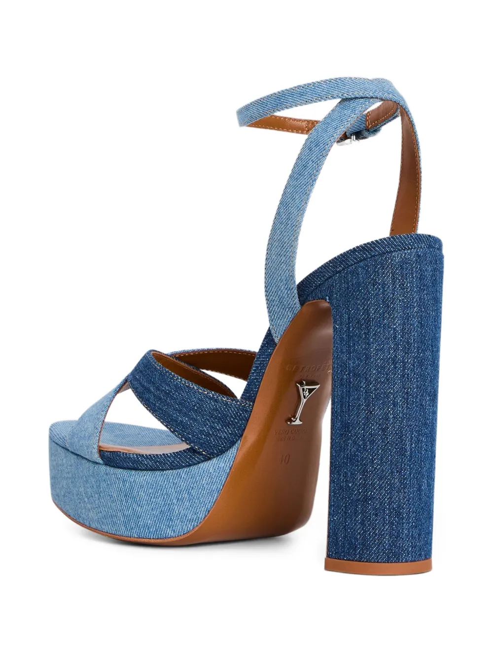 Retrofete 130mm Melodia sandals Blue
