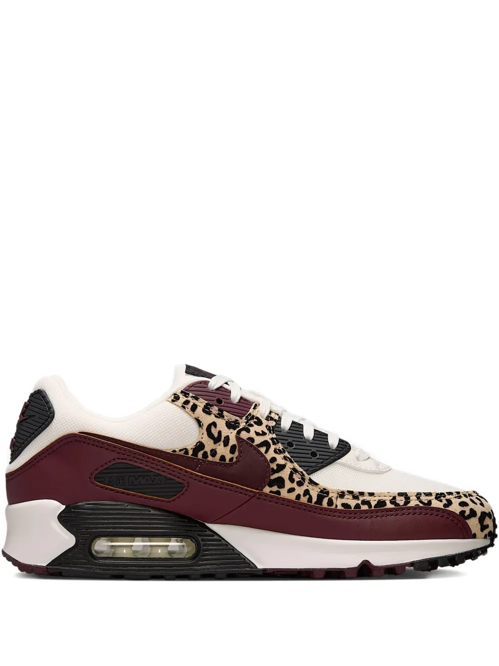 Nike Air Max 90 leopard-print sneakers Brown