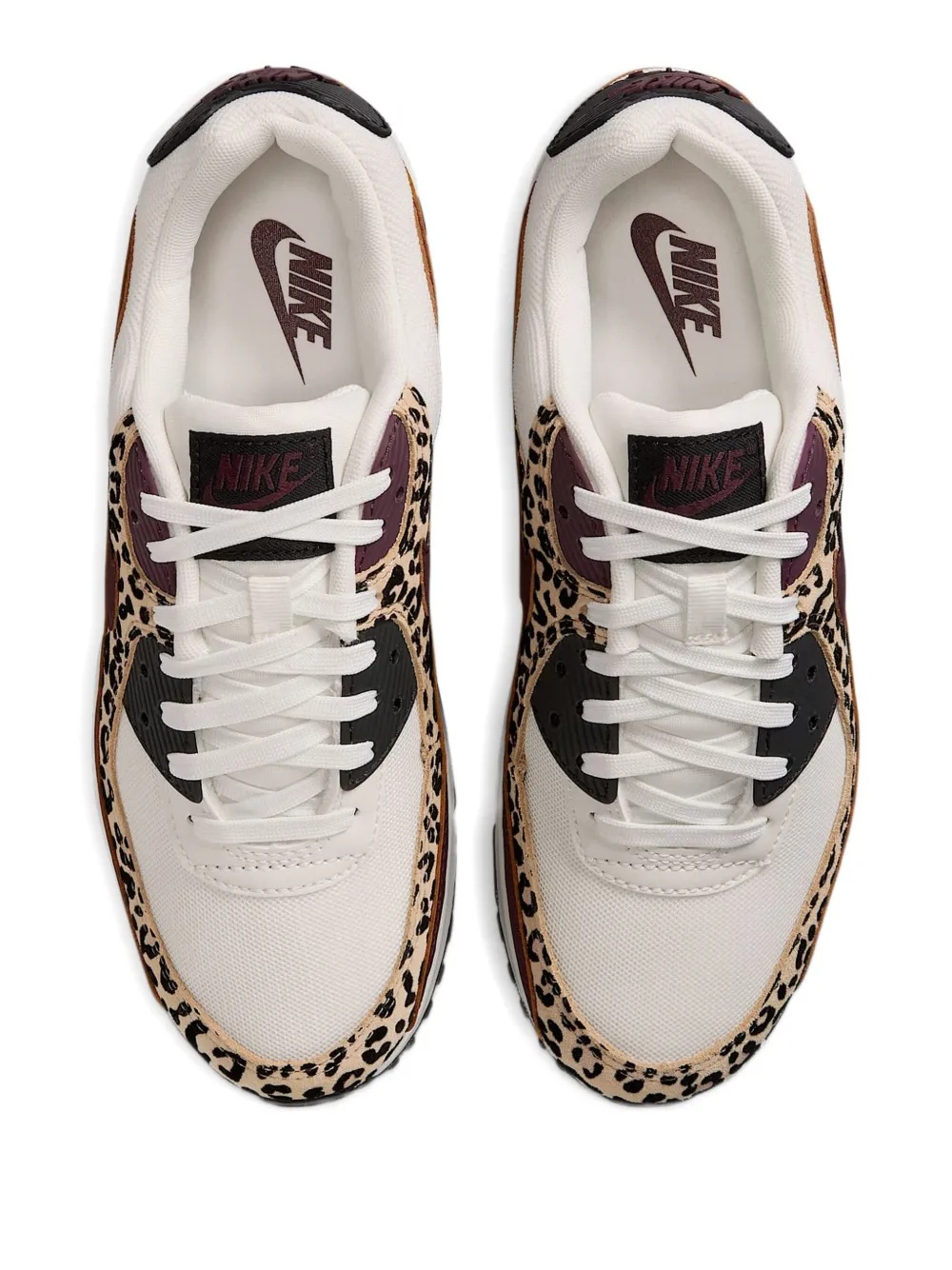 Nike Air Max 90 sneakers met luipaardprint Bruin