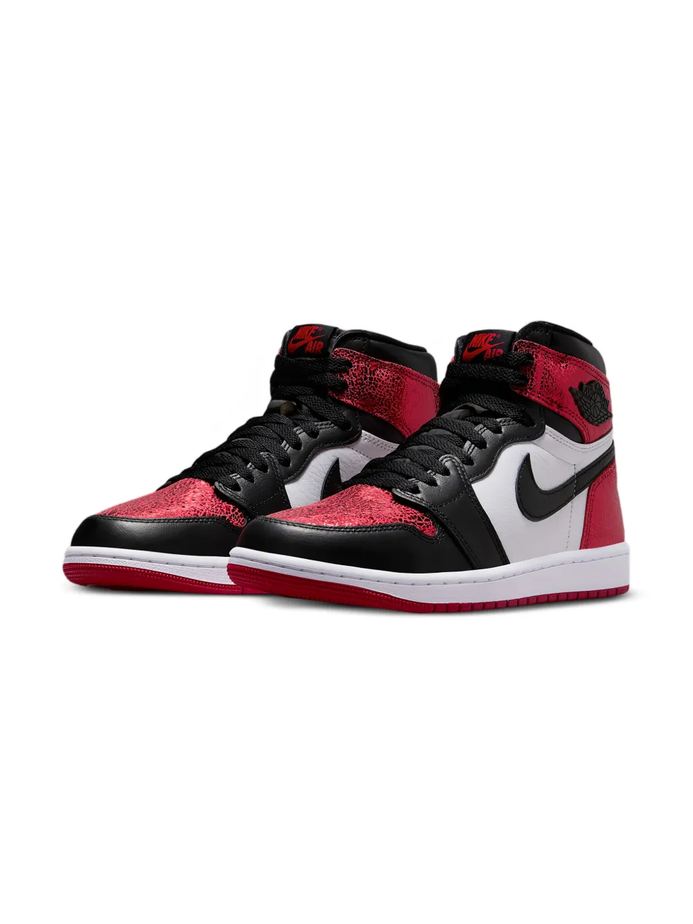 Jordan Kids' Air  1 Retro High Og Sneakers In Red
