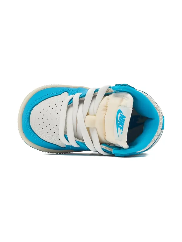 Nike Jordan ハイカットスニーカー　キッズ　18cm Jordan Kids ハイカット スニーカー | ブルー | FARFETCH JP