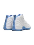 Jordan Kids Air Jordan 12 Retro ""Melo"" sneakers - White/University Blue/Metallic Silver