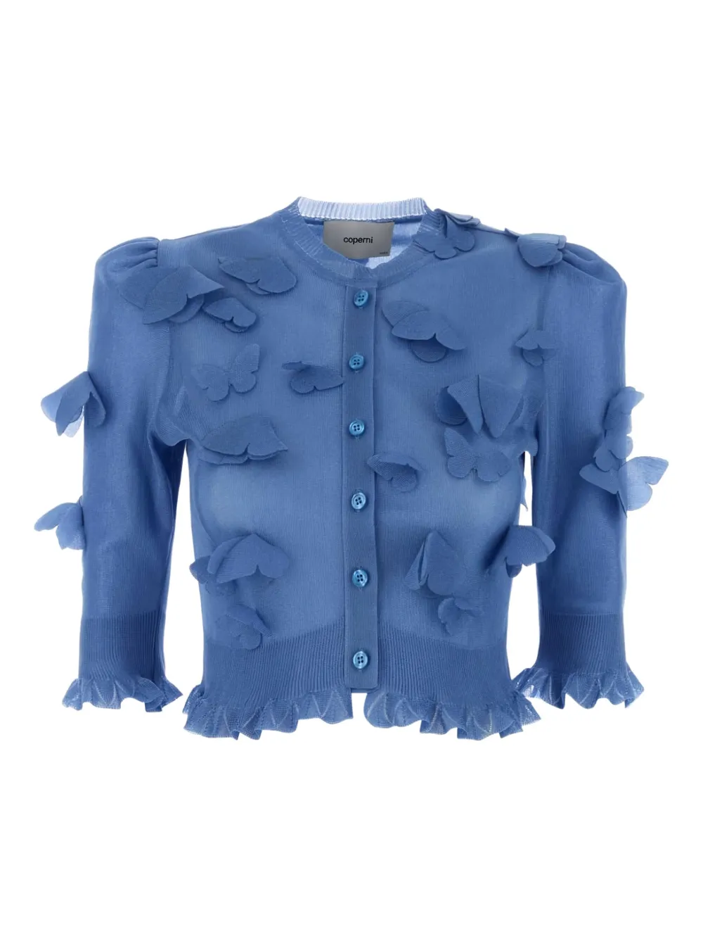 Coperni Butterfly vest Blauw