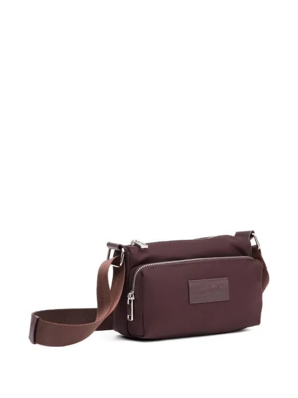 MM6 Maison Margiela パッチ ショルダーバッグ | ブラック | FARFETCH JP