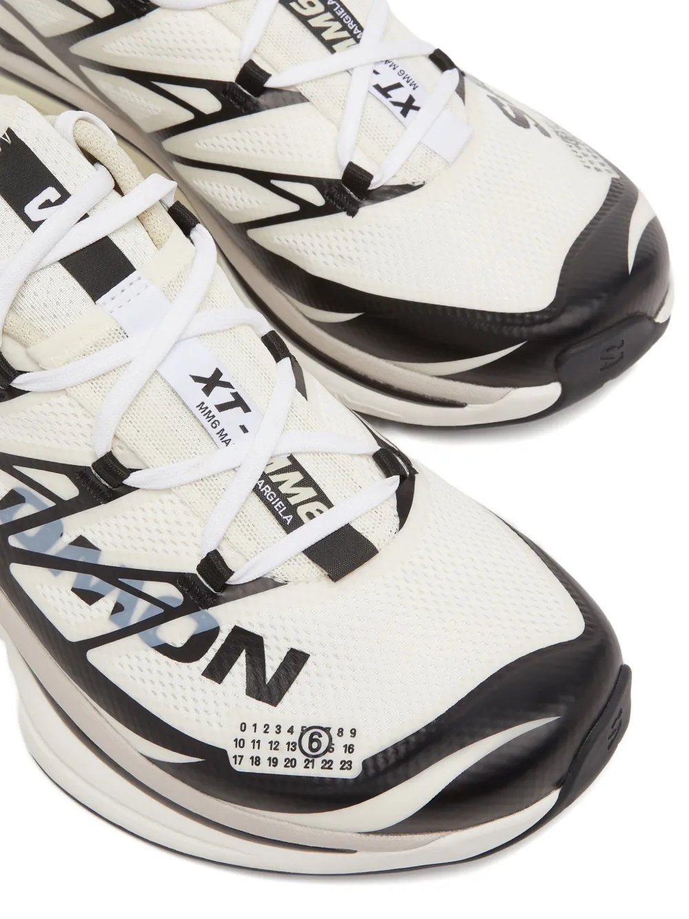 MM6 Maison Margiela X Salomon x Salomon sneakers met logoprint Wit