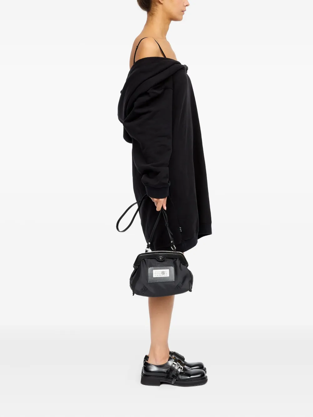 MM6 Maison Margiela Reversix clutch - Zwart