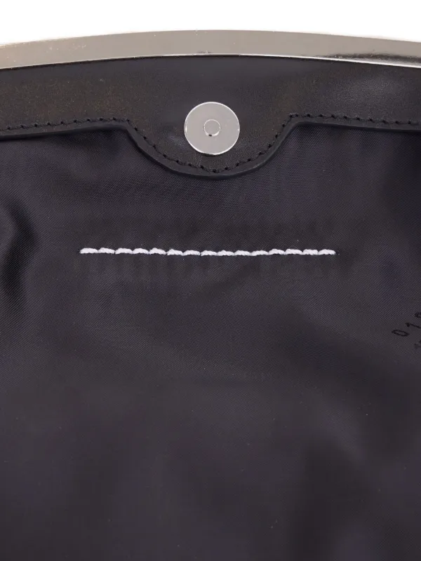 MM6 Maison Margiela Reversix クラッチバッグ | ブラック | FARFETCH JP