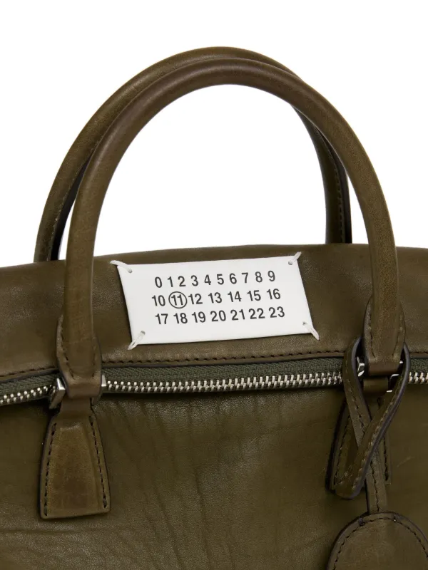 Maison Margiela logo-plaque Shoulder Bag | Green | FARFETCH CA