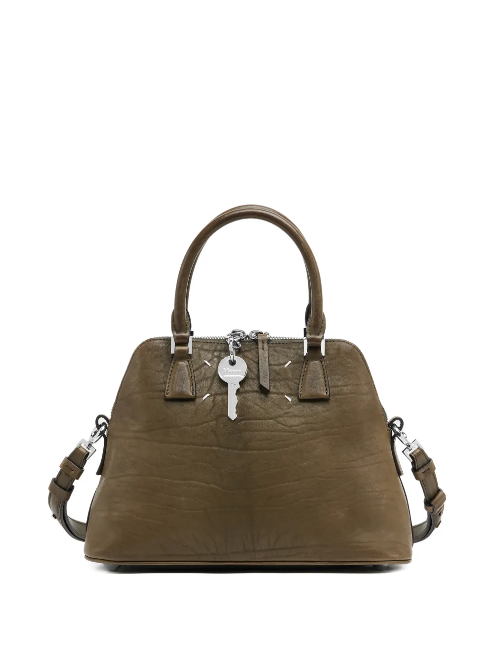 Maison Margiela logo-plaque shoulder bag | Image 2