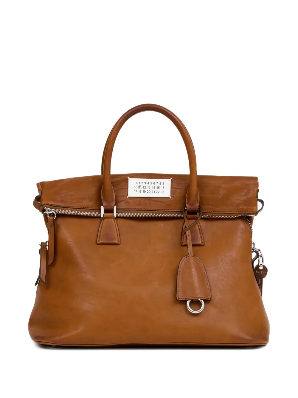 Maison Margiela logo-plaque shoulder bag | Image 1