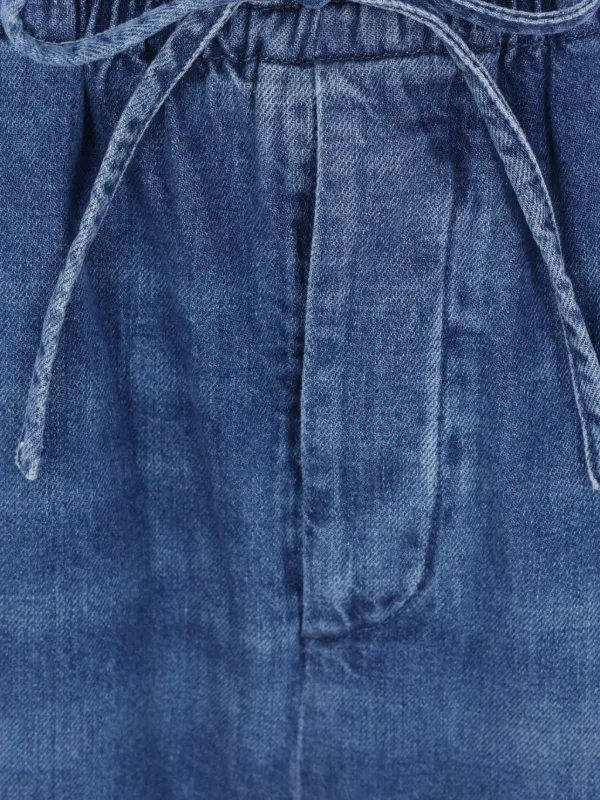 LOEWE クロップドジーンズ | ブルー | FARFETCH JP