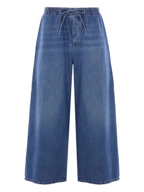 LOEWE cotton cropped jeans