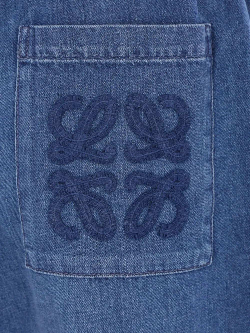 LOEWE Cropped jeans Blauw