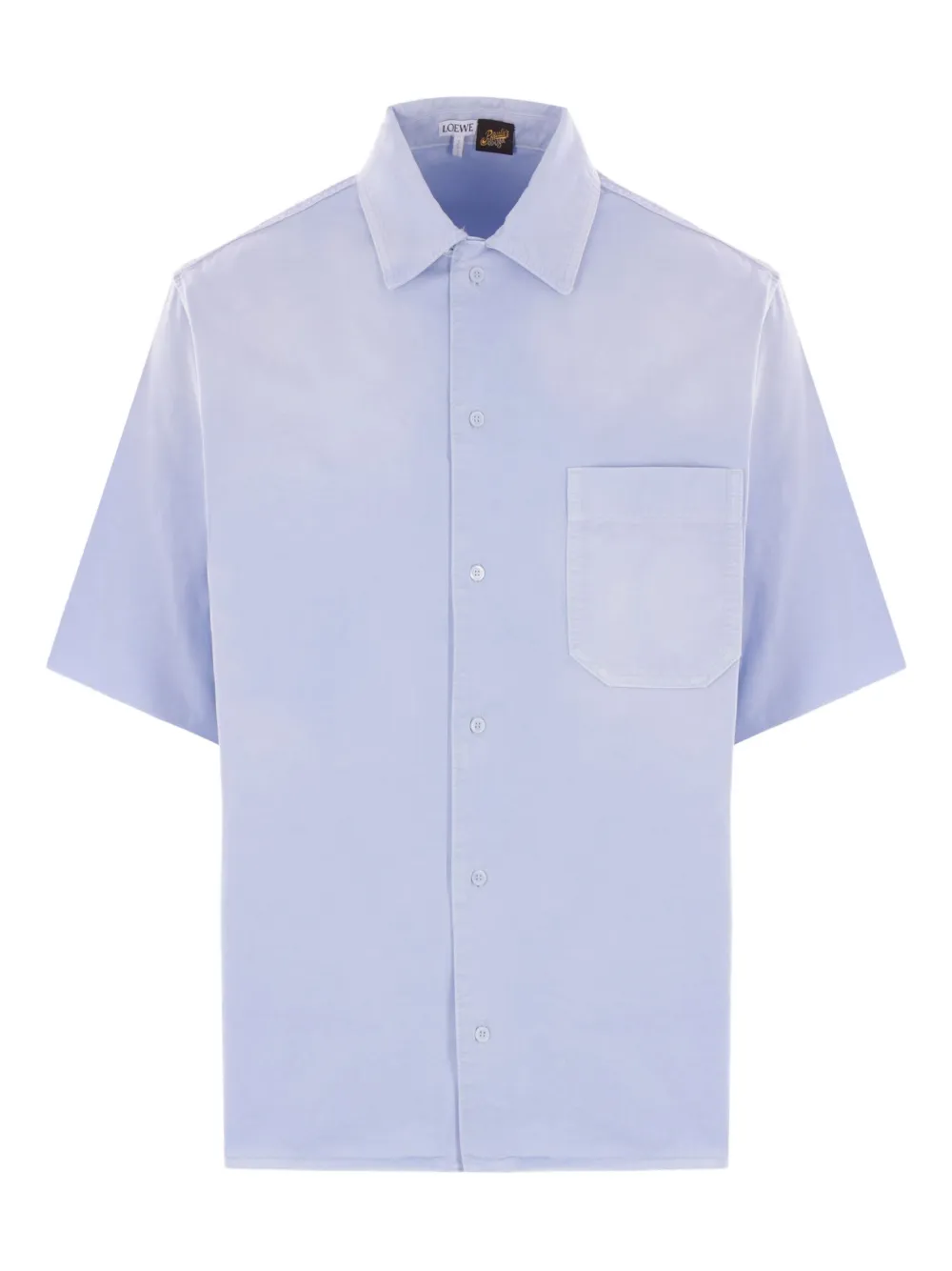 Anagram-motif shirt