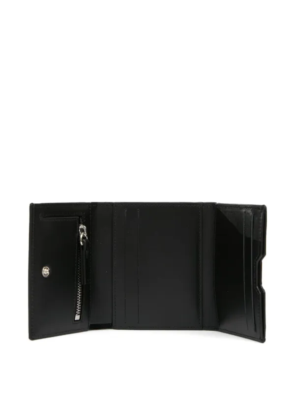 MM6 Maison Margiela 三つ折り財布 | ブラック | FARFETCH JP
