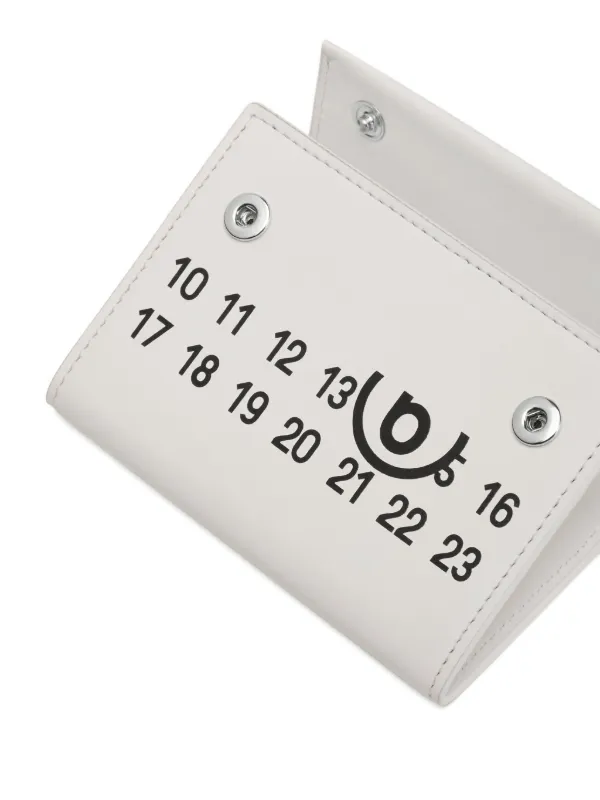 MM6 Maison Margiela MM6 Spiga Wallet | White | FARFETCH