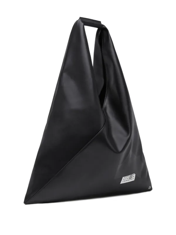 MM6 Maison Margiela Triangular Shoulder Bag | Black | FARFETCH