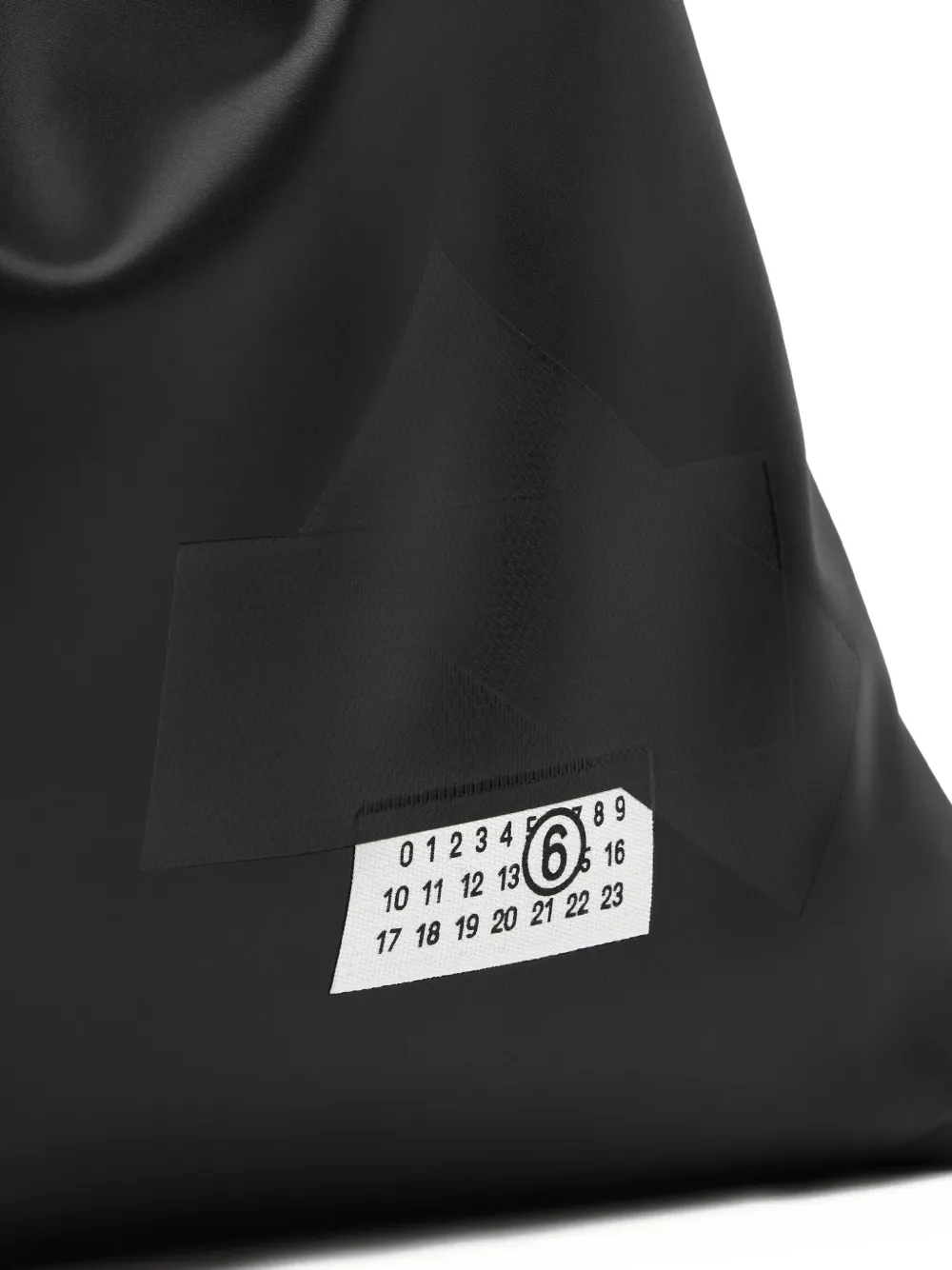 MM6 Maison Margiela Triangelvormige schoudertas Zwart