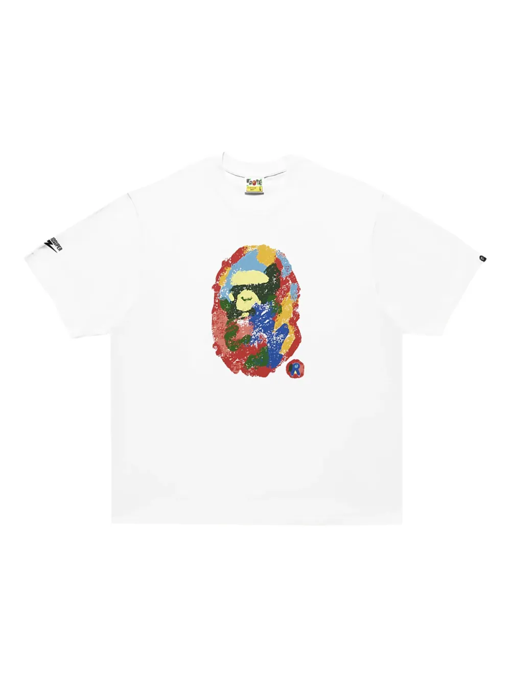 A BATHING APE® playera Ape Head | blanco | Image 1