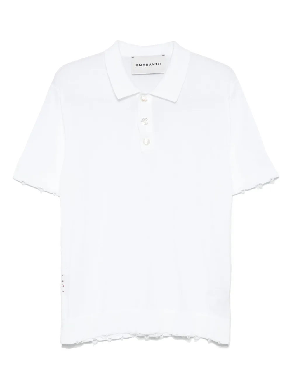 AMARÁNTO cotton polo shirt
