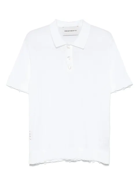 AMARÁNTO cotton polo shirt