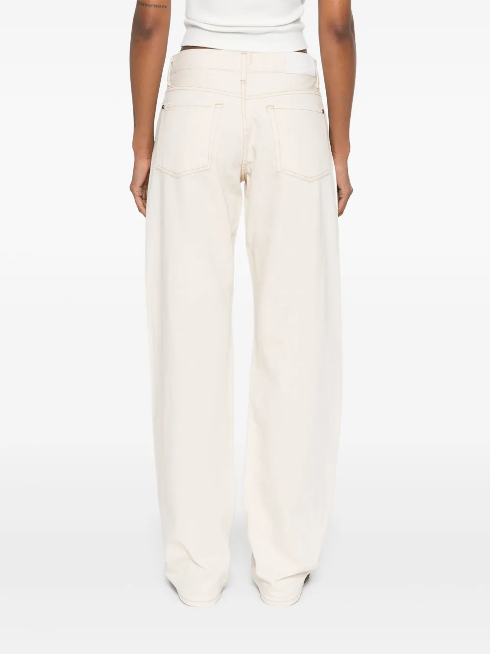 7 For All Mankind Straight jeans Beige
