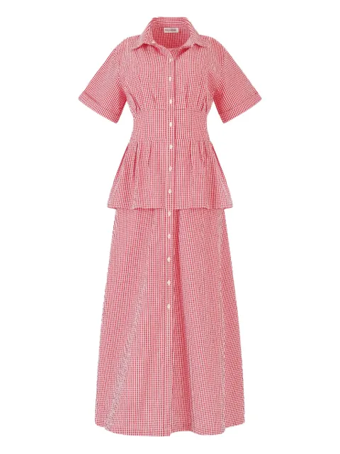 Rosie Assoulin vestido largo Boogie Woogie Bugle Boy