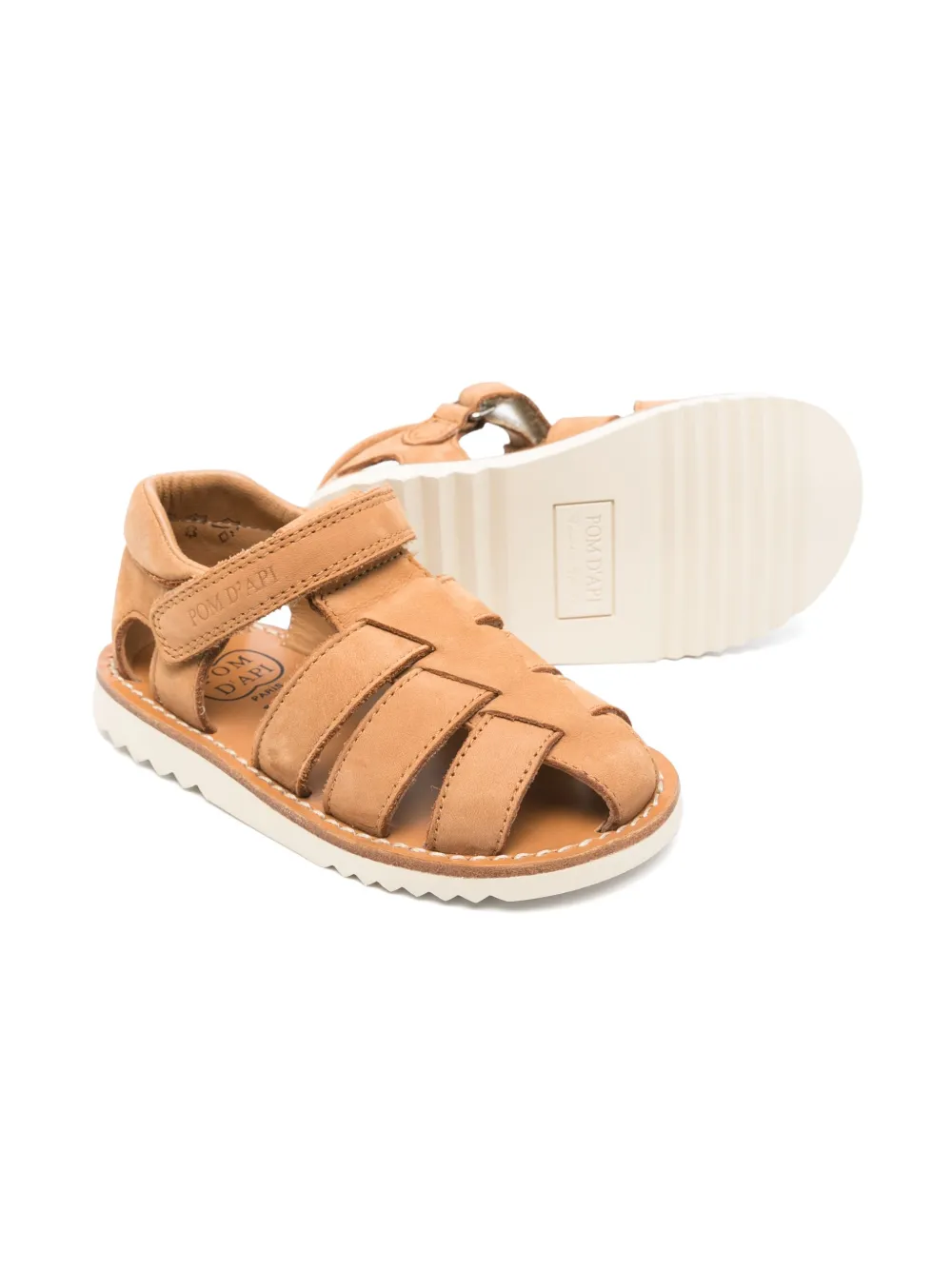 Pom D'api Leren sandalen - Bruin