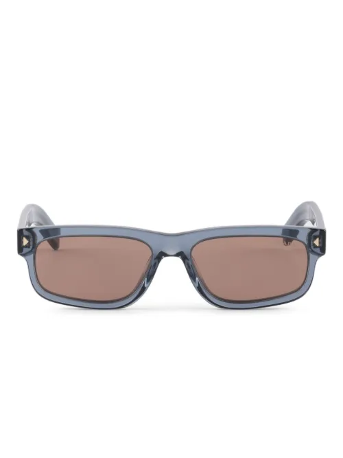 Lunettes de soleil à logo gravé - Prada Eyewear - Modalova