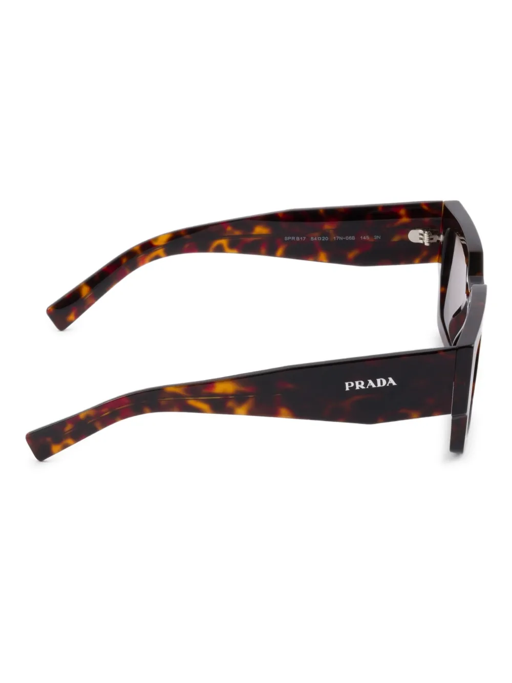 Prada Eyewear Zonnebril Bruin