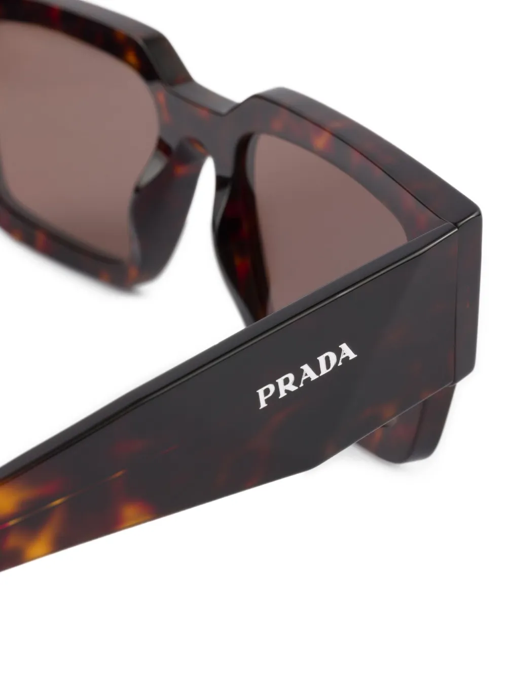 Prada Eyewear Zonnebril Bruin
