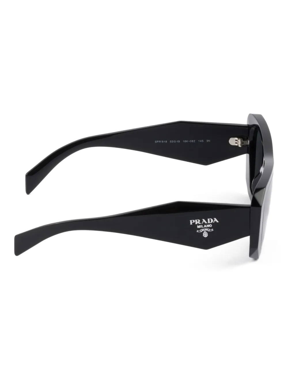 Prada Eyewear Zonnebril Zwart