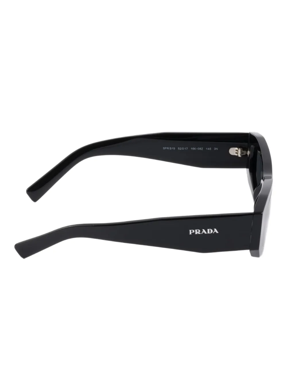 Prada Eyewear Zonnebril Zwart