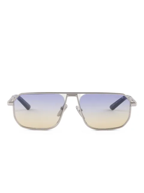 Prada Eyewear lunettes de soleil à logo gravé