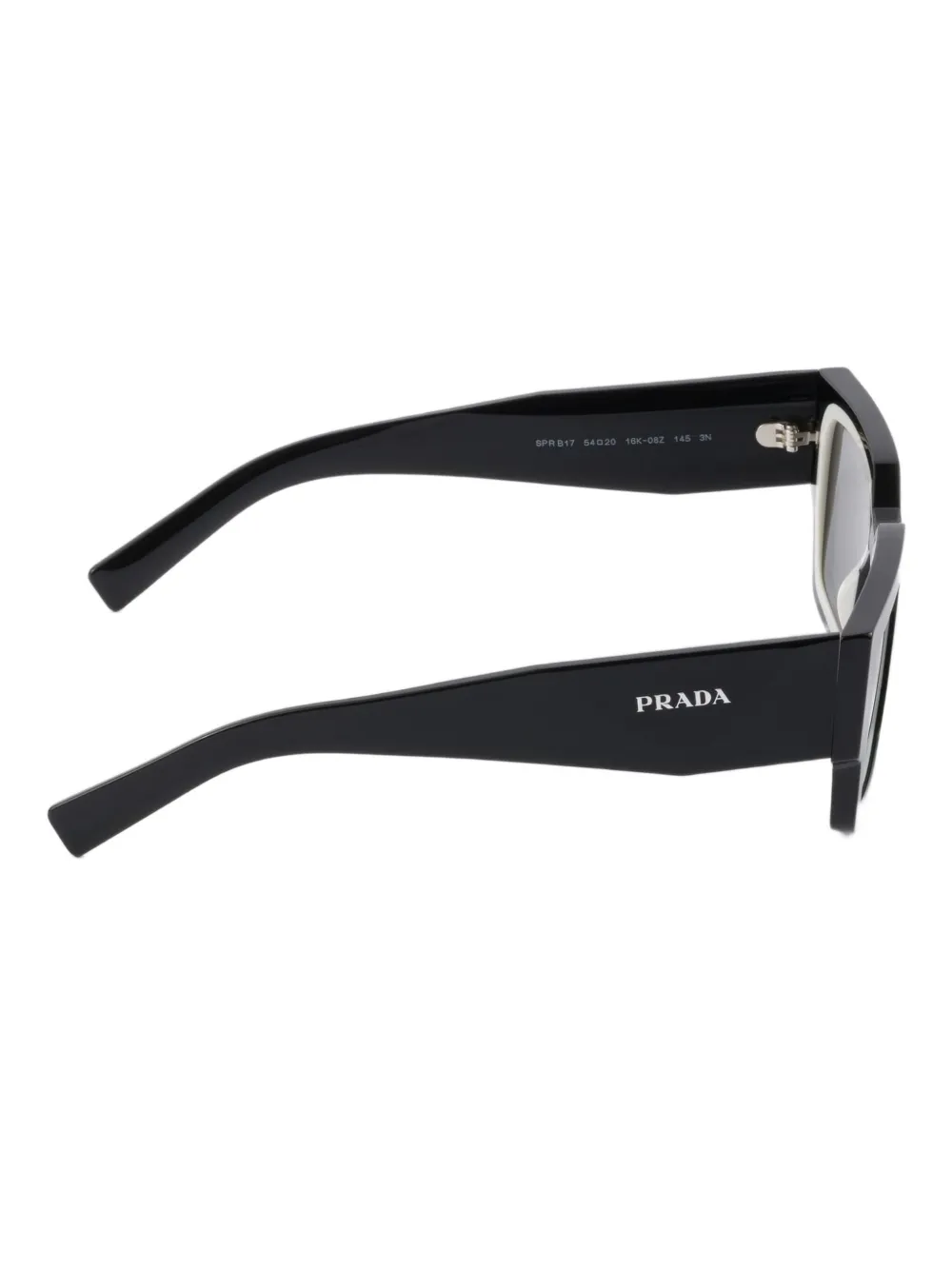 Prada Eyewear Zonnebril Zwart