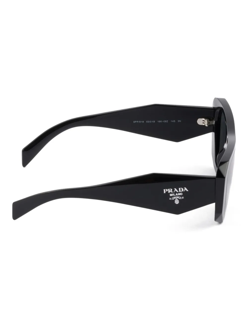 Prada Eyewear Zonnebril Zwart
