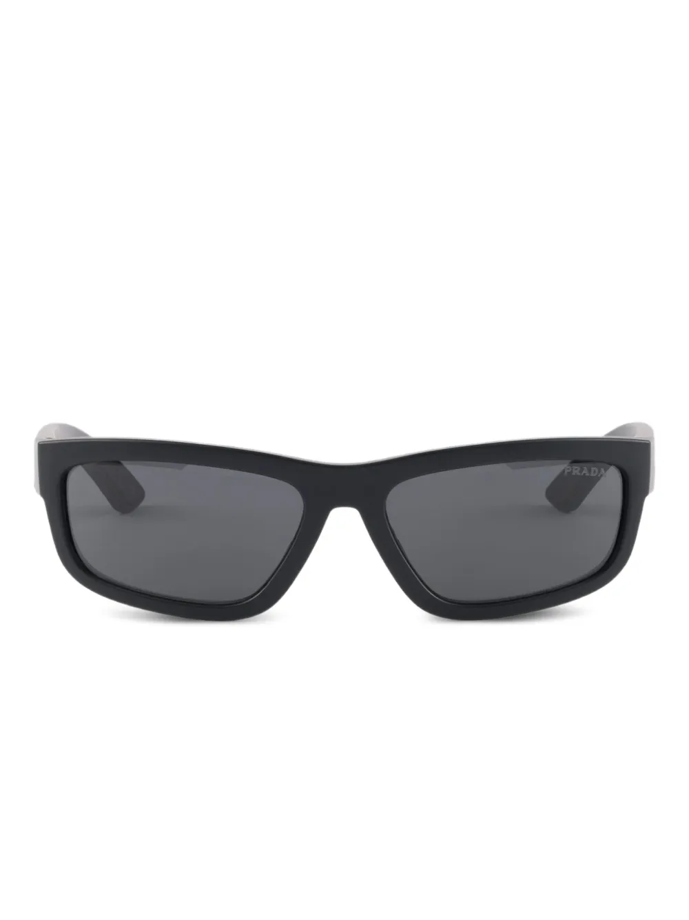 Prada Eyewear Linea Rossa zonnebril Zwart