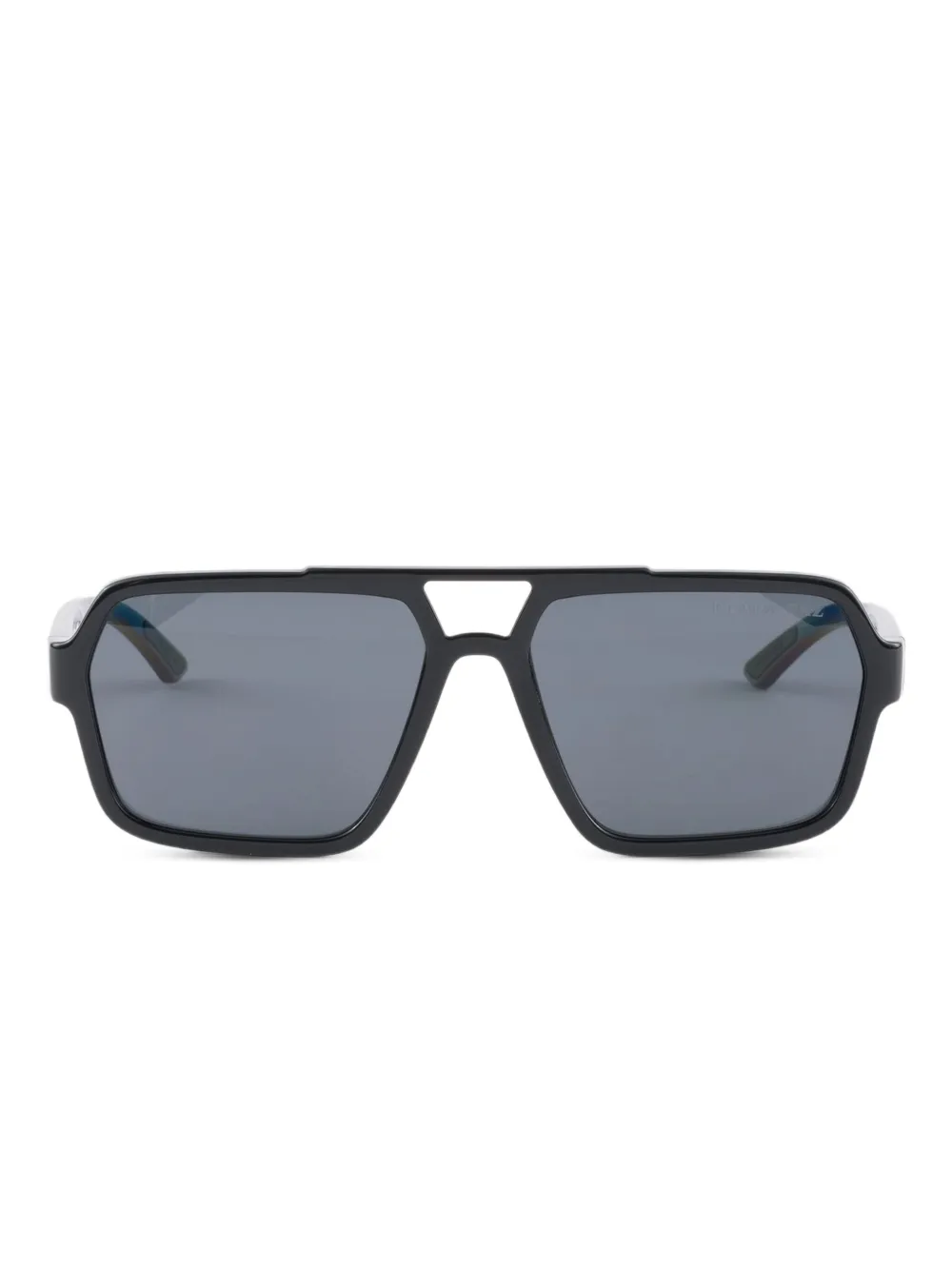 Prada Eyewear Linea Rossa zonnebril Zwart