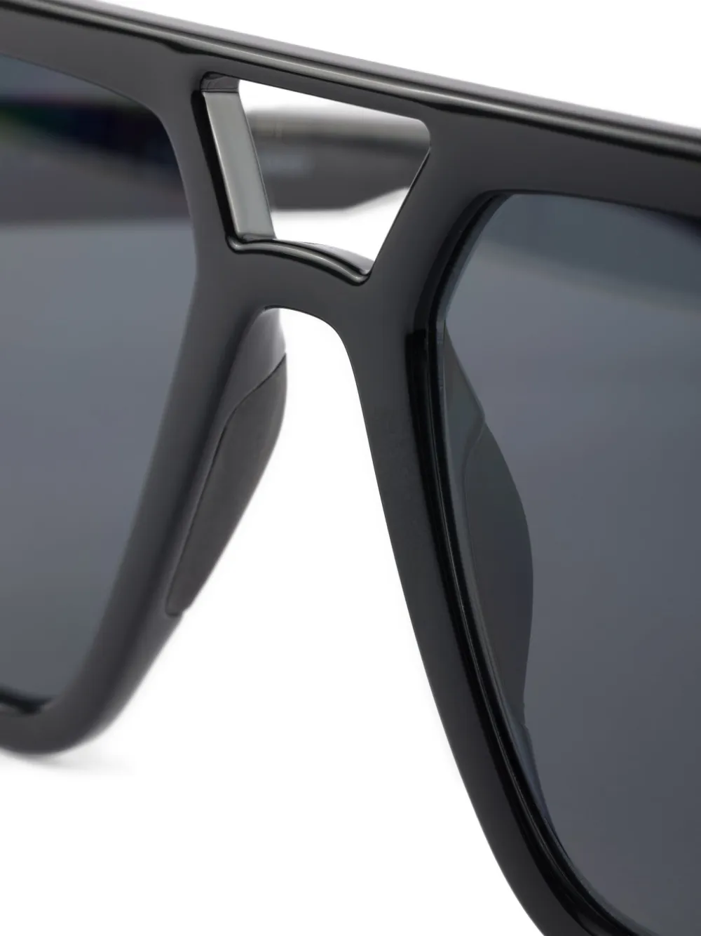Prada Eyewear Linea Rossa zonnebril Zwart